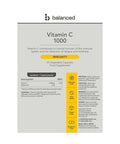Balanced Vitamin C 1000 30 Caps