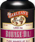 Barlean's Organic Oils Borage Oil 1000 mg Softgels