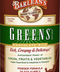Barlean's Organic Oils Greens Chocolate Silk Powder