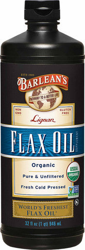 Barlean's Organic Oils Lignan Flax Oil