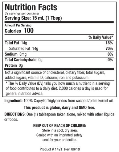 Biotics Research Bio-MCT 16 Oz