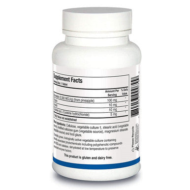 Biotics Research Bromelain Plus 100 Tablets