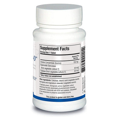 Biotics Research Cytozyme-O Raw Ovarian 60 Tablets