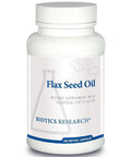 Biotics Research Flax Seed Oil Caps 100 Capsules