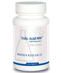 Biotics Research Folic Acid 800 With B12 180 Tablets