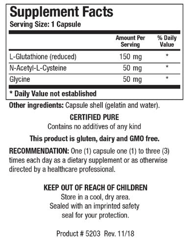 Biotics Research GSH-Plus 60 Capsules