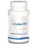 Biotics Research L-Lysine HCL 100 Capsules
