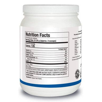 Biotics Research Pea Protein Isolate 22 Oz