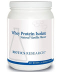 Biotics Research Whey Protein Isolate - Natural Vanilla Flavor 16 Oz