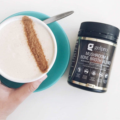 Gelpro Dehydrated Beef Bone Broth Mushroom 100g