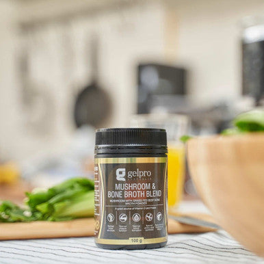 Gelpro Dehydrated Beef Bone Broth Mushroom 100g