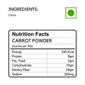 Carrot Powder - Aahari.com