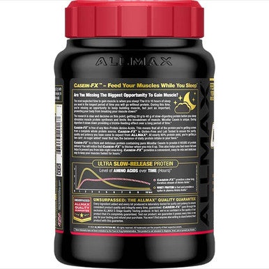 Allmax Nutrition Casein-Fx Protein: 100% Micellar Casein Source 2 Lb Vanilla