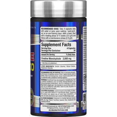 Allmax Nutrition Creatine 3000 Capsules 120 Capsules