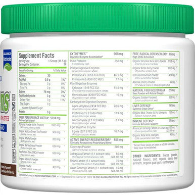 Allmax Nutrition Cytogreens: Greens Powder 14 Servings Chocolate