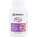 Calcium 200 mg 120 caps by Kirkman Labs