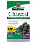 Nature's Answer Activated Charcoal Natural Origin Vegetarian Capsules 90 ea