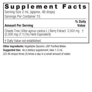 Nature's Answer Af Vitex (Chaste Tree) 1 oz
