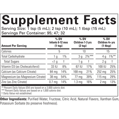 ChildLife, Essentials, Liquid Calcium with Magnesium, Natural Orange Flavor, 16 fl oz (474 ml)