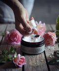 Farmstead Apothecary 100% Natural Body Butter with Organic Safflower Oil, Organic Shea Butter & Organic Vitamin E Oil, Citrus Rose 8 oz