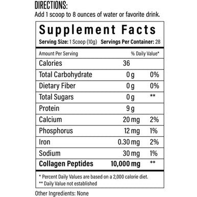 Collagen Peptides 28srv