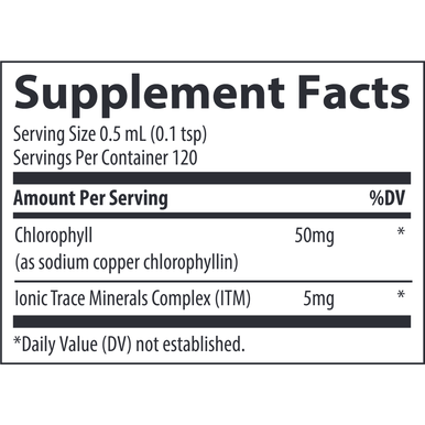 Concentrated Ionic Chlorophyll 2 fl oz by Trace Minerals Research