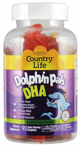 Country Life Dolphin Pals DHA for Kids