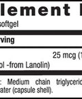 Country Life Vitamin D3 1000 IU 200 Softgels