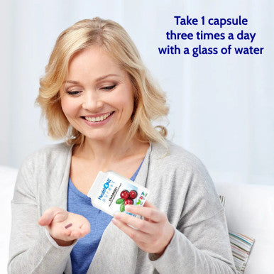 Cranberry 10,000mg 90 Capsules (V) . Purest: no additives, Vegan Capsules (not Tablets). Made in The UK by Health4All
