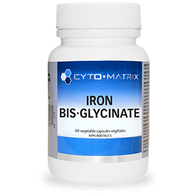 Cyto-Matrix Iron Bis-Glycinate - Full Chelate 25mg 60 VCaps