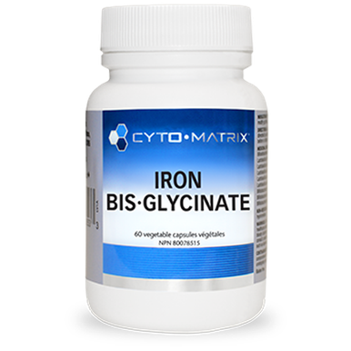 Cyto-Matrix Iron Bis-Glycinate - Full Chelate 25mg 60 VCaps