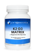 Cyto-Matrix K2-D3 + Magnesium Bis-Glycinate (Osteo Matrix) 90 VCaps