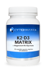 Cyto-Matrix K2-D3 + Magnesium Bis-Glycinate (Osteo Matrix) 90 VCaps
