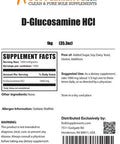 BulkSupplements.com Glucosamine HCL Powder - Glucosamine Chondroitin - Supplements for Men Bodybuilding - Joint and Knee Supplements (1 Kilogram)