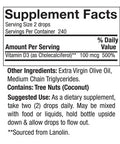 Nature's Answer Liquid Vitamin D3 Drops 4000 IU 0.5 oz