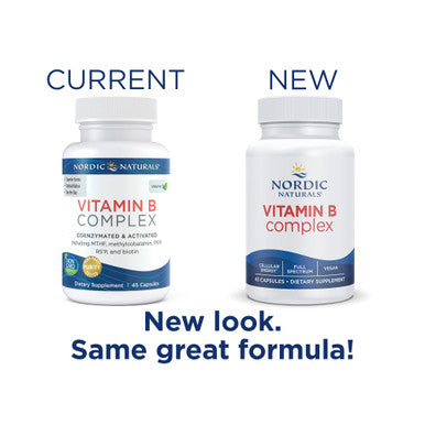 Nordic Naturals Vitamin B Complex 45 Caps 55 g