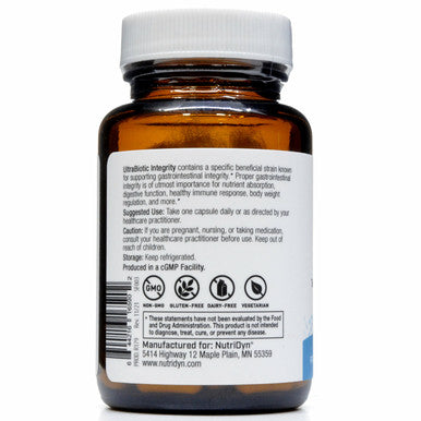 UltraBiotic Integrity 30 Caps by Nutri-Dyn F
