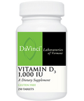 DaVinci Labs Vitamin D3 1000 IU 250 tabs