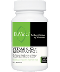 DaVinci Labs Vitamin K2Resveratrol 60 vegcaps