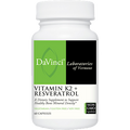 DaVinci Labs Vitamin K2Resveratrol 60 vegcaps