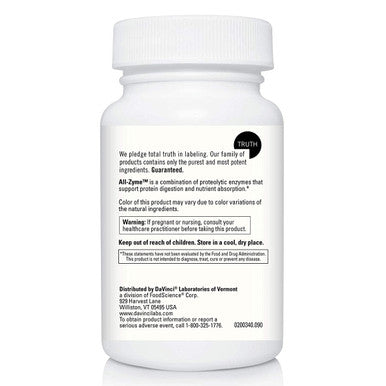 Davinci Labs All-Zyme 90 Tablets