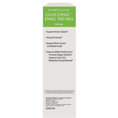 DaVinci Labs Gluconic DMG 500 mg 60 Tablets