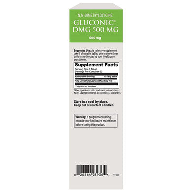 DaVinci Labs Gluconic DMG 500 mg 60 Tablets
