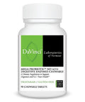 Davinci Labs Mega Probiotic Nd With Digestive Enzymes Chewable Orange Flavored 90 Tablets