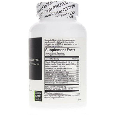 DaVinci Labs Multi-Mineral Complex With D3 120 Capsules