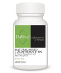 DaVinci Labs Natural Mixed Tocopherol E-400 60 Softgels