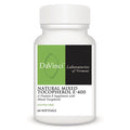 DaVinci Labs Natural Mixed Tocopherol E-400 60 Softgels