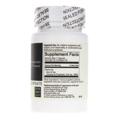 DaVinci Labs Pyridoxal-5-Phosphate 60 Capsules