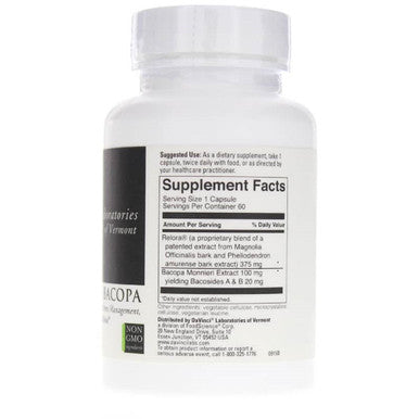 DaVinci Labs Relora With Bacopa 60 Capsules