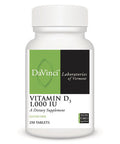 DaVinci Labs Vitamin D3 1000 IU 250 Tablets